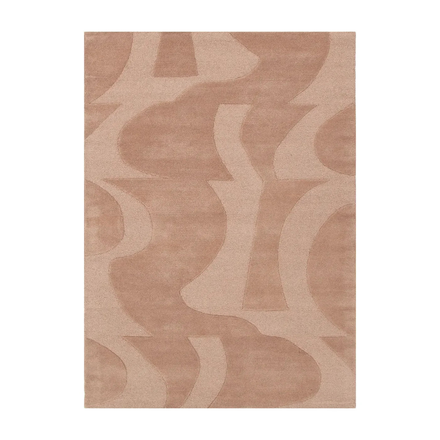 Cathie Peach Wool Rug