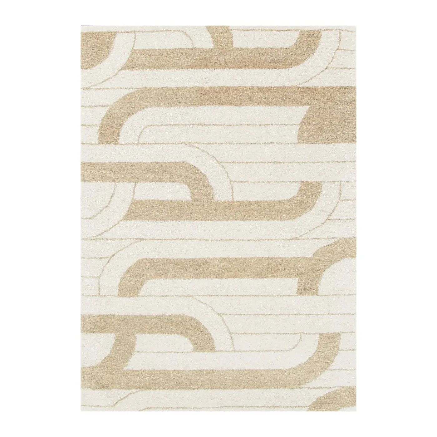Clovelly Ivory Sand Wool Rug