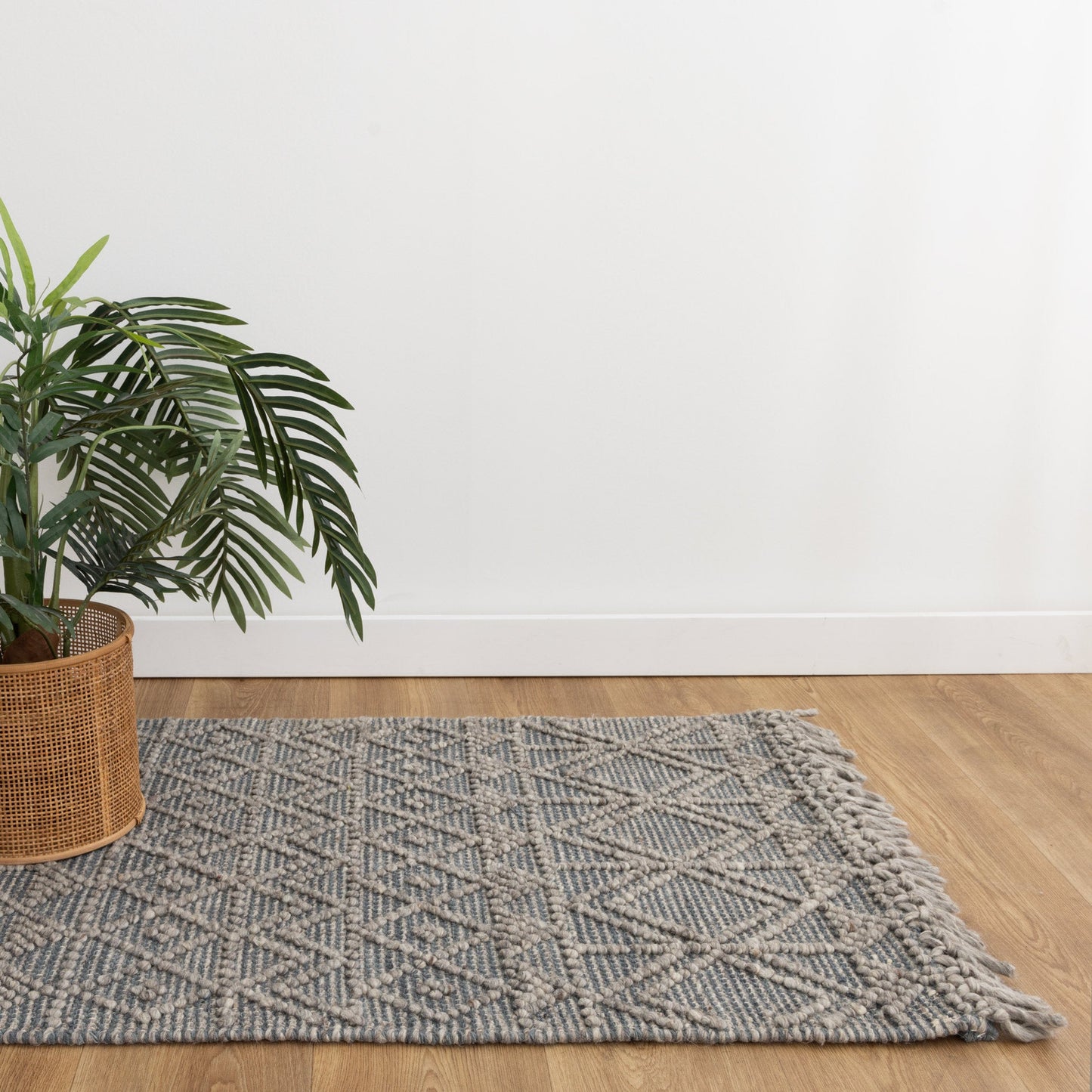 Dorian Inca Grey Multi Wool Rug
