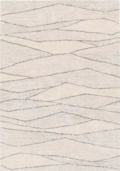 Lilly Moroccan Cream Grey Rug