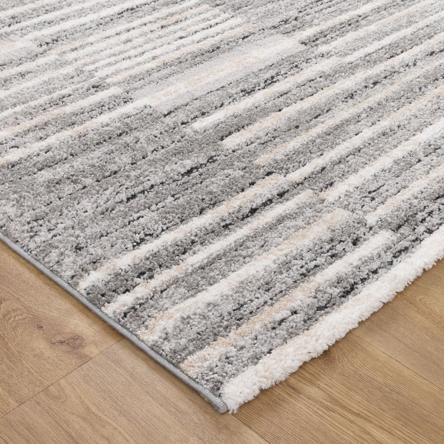 Nova Shapes Grey Rug