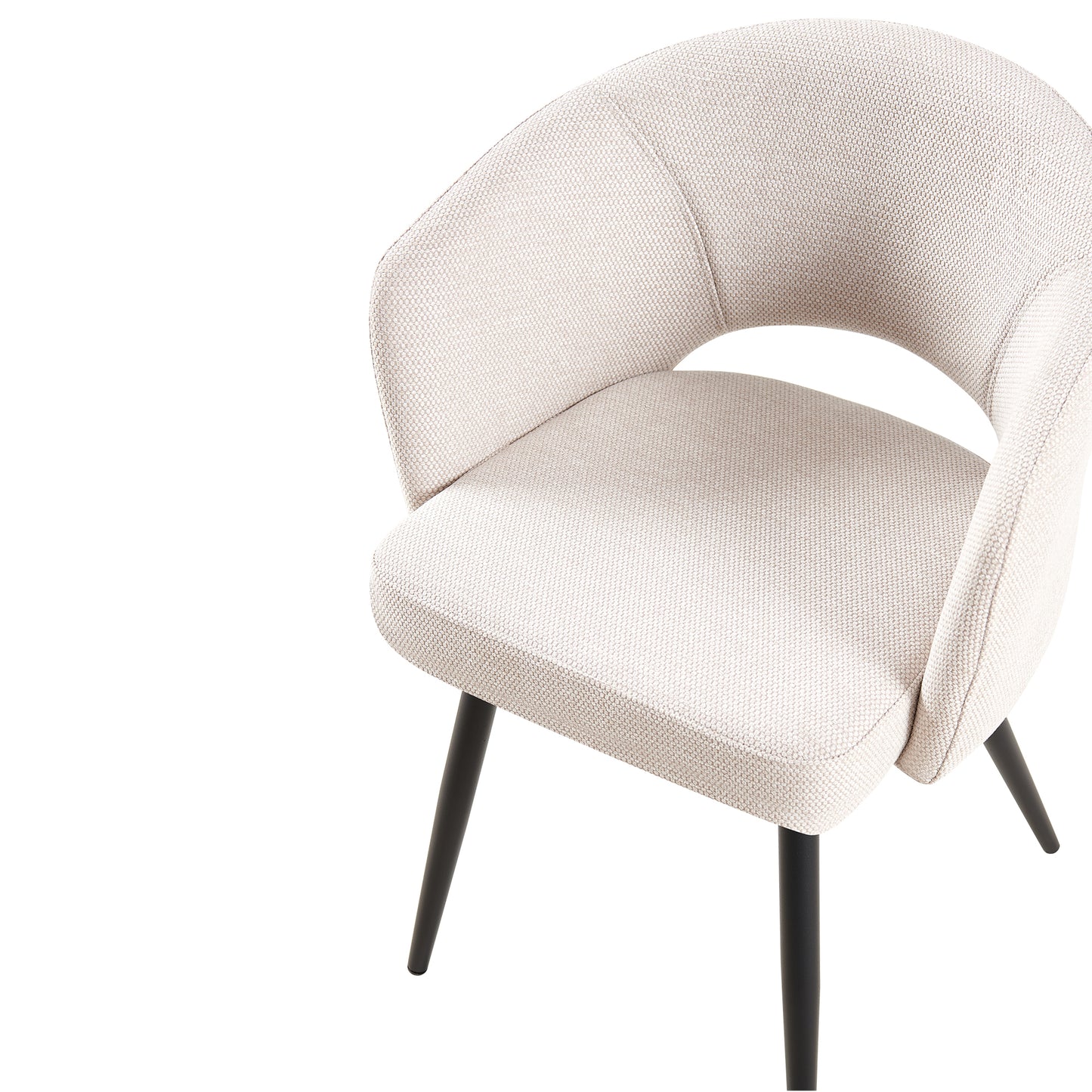 Matzo Beige Fabric Dining Chair