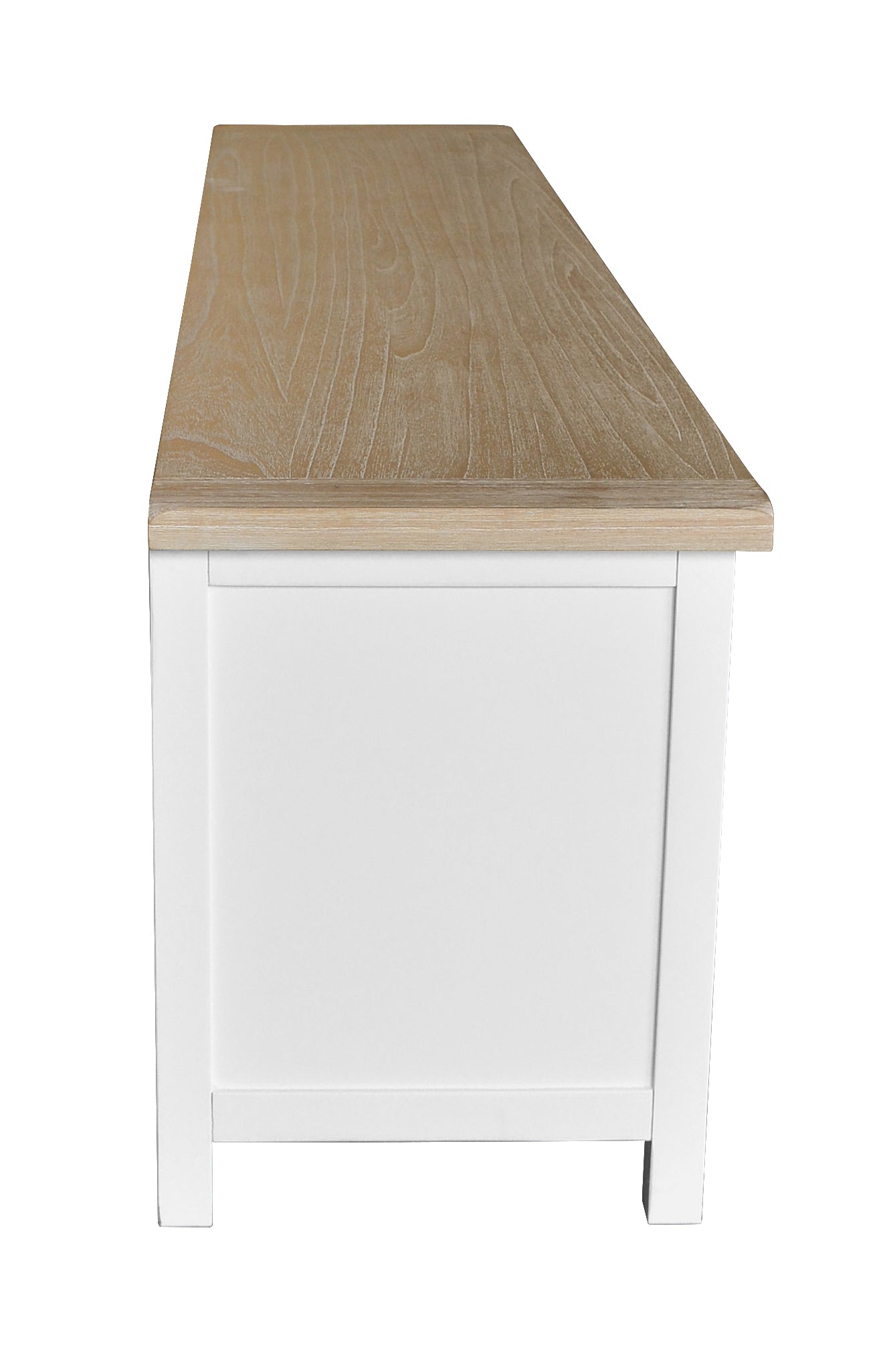 Shelwood Oak/White Large 4 Drawer & 2 Nics Drawer