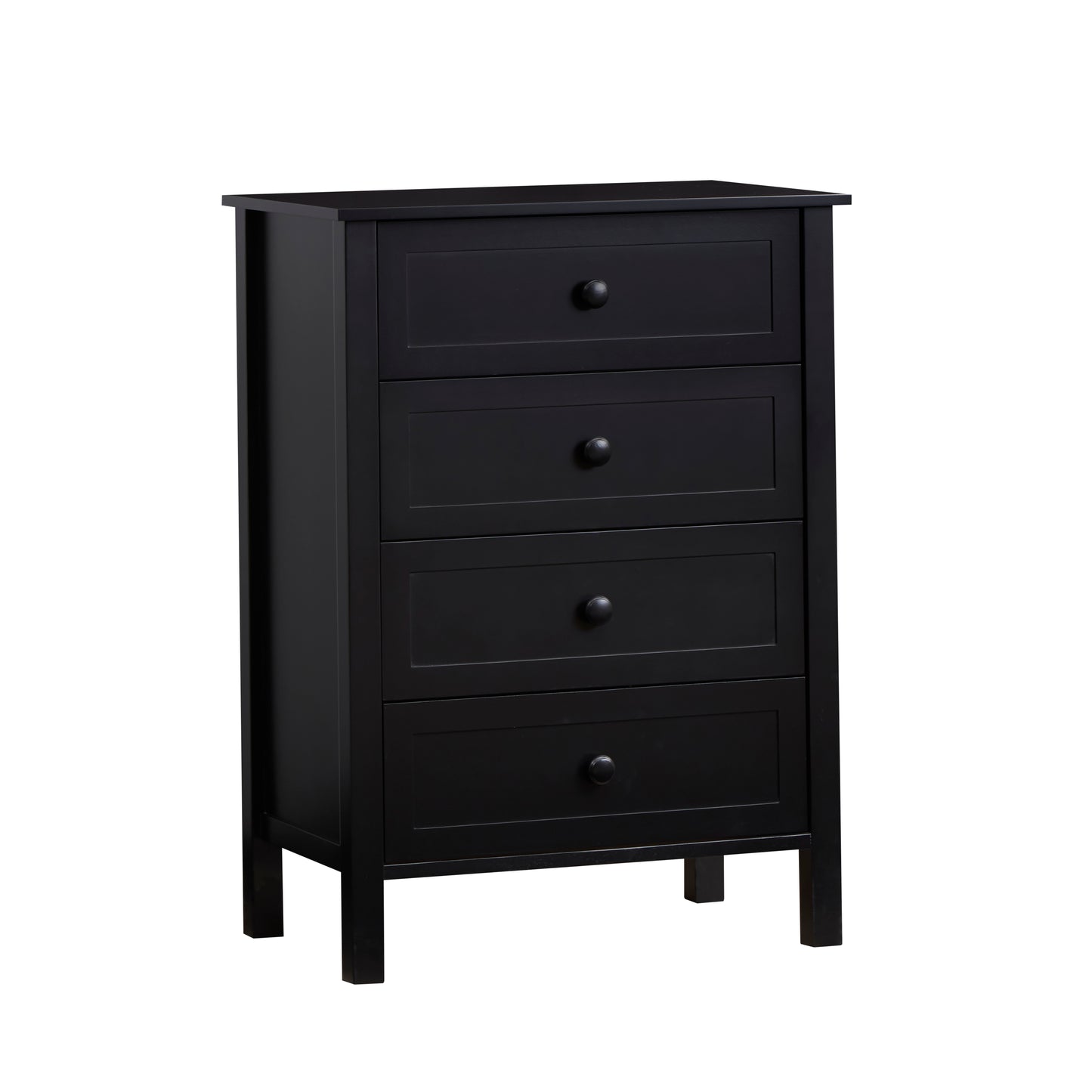 Jesse Black 4 Drawer Tallboy