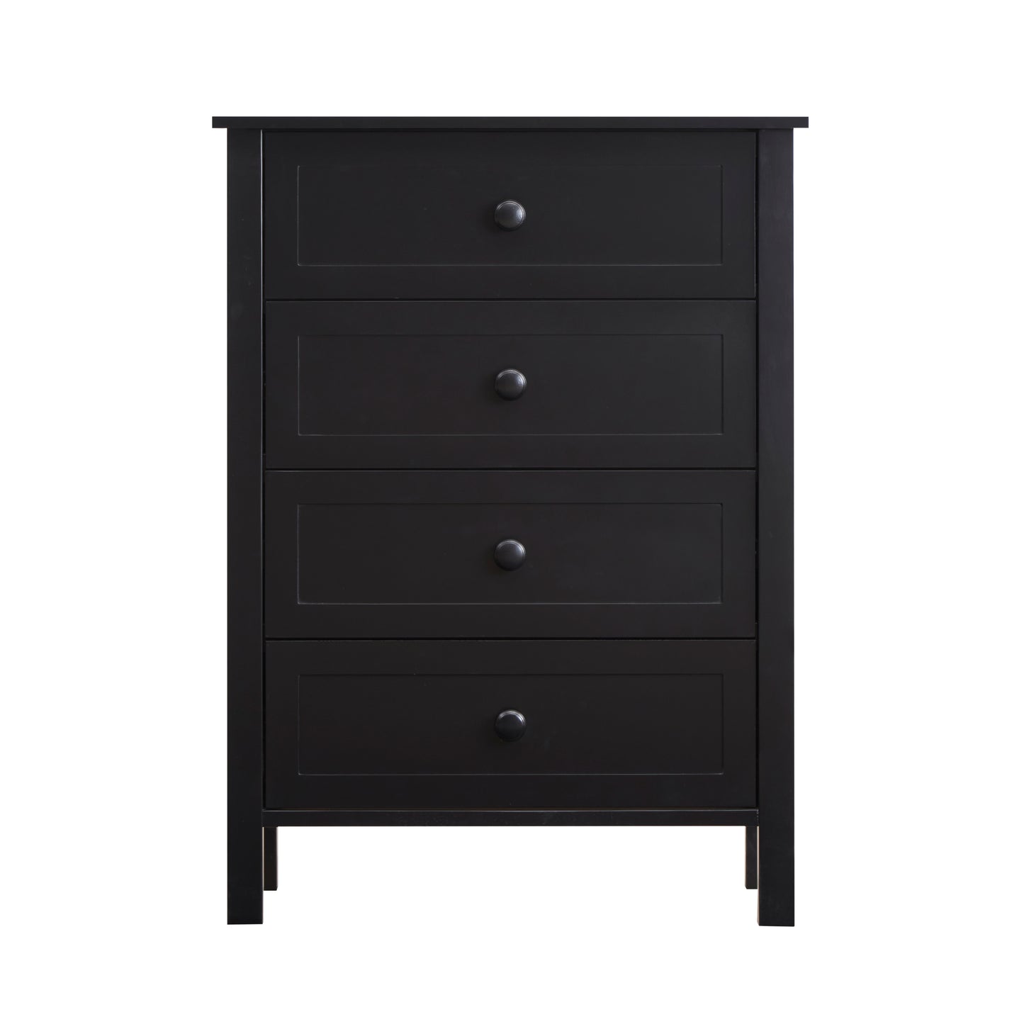 Jesse Black 4 Drawer Tallboy