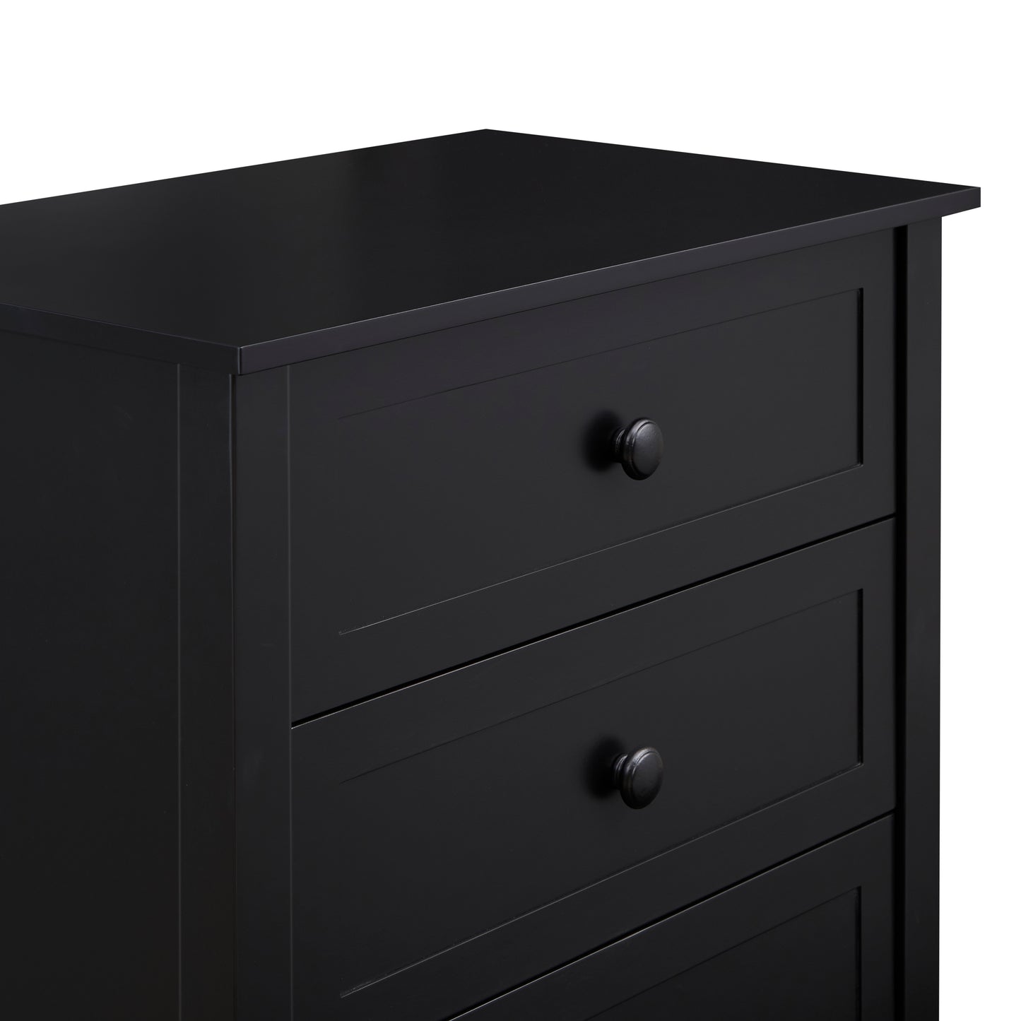 Jesse Black 4 Drawer Tallboy