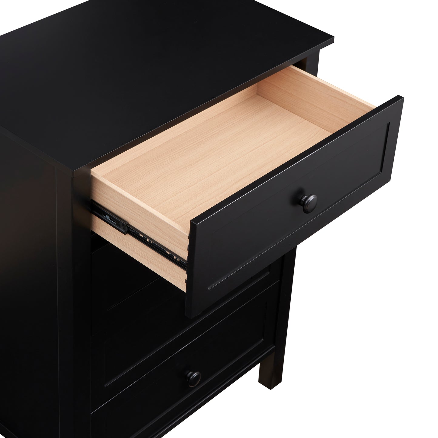 Jesse Black 4 Drawer Tallboy