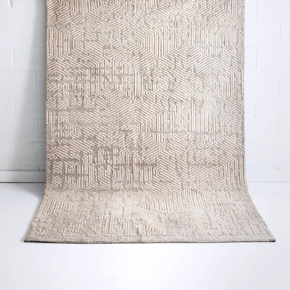 Avalon Abstract Ivory Rug