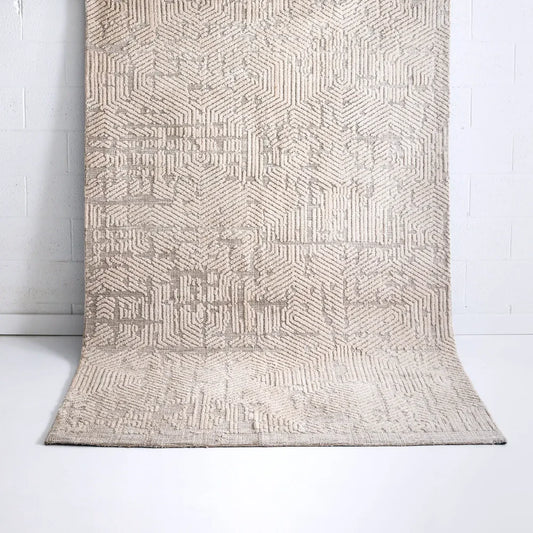 Avalon Abstract Ivory Rug