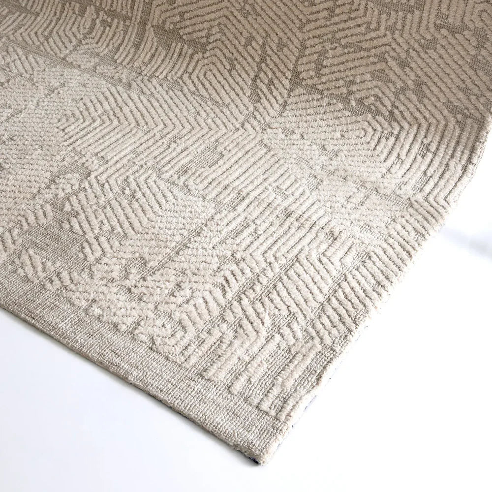 Avalon Abstract Ivory Rug