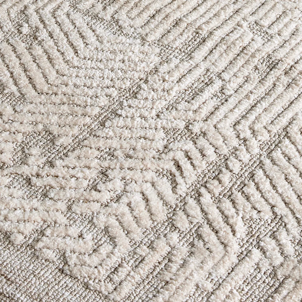 Avalon Abstract Ivory Rug