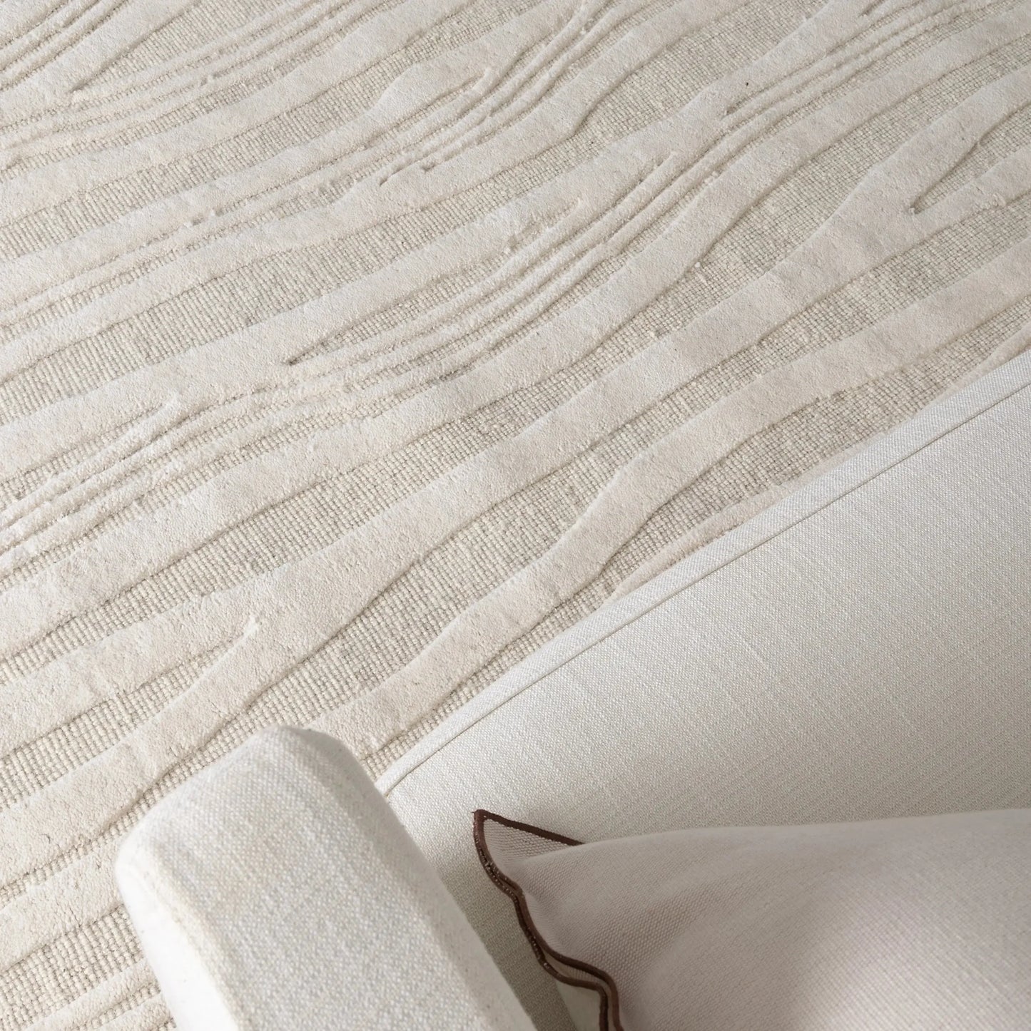 Barron  Ivory  Beige  Rug