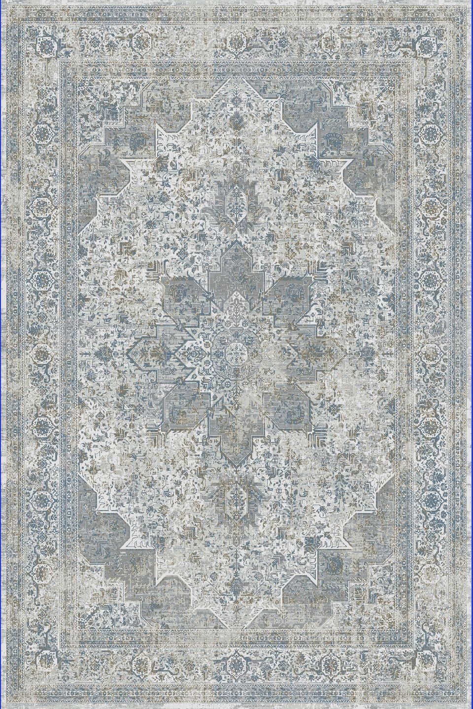 Charm Grey Multi Classic Rug