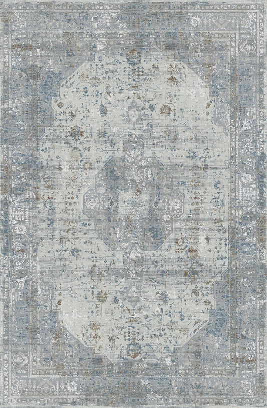 Charm Grey Multi Faded Rug