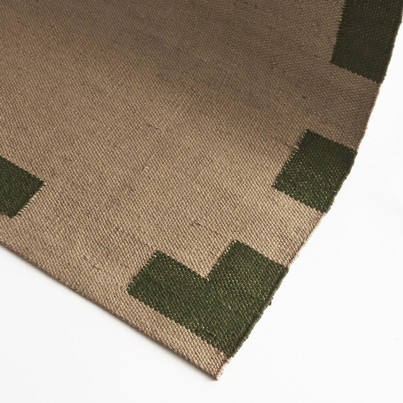Carlton   Natural   Green   Jute   Rug