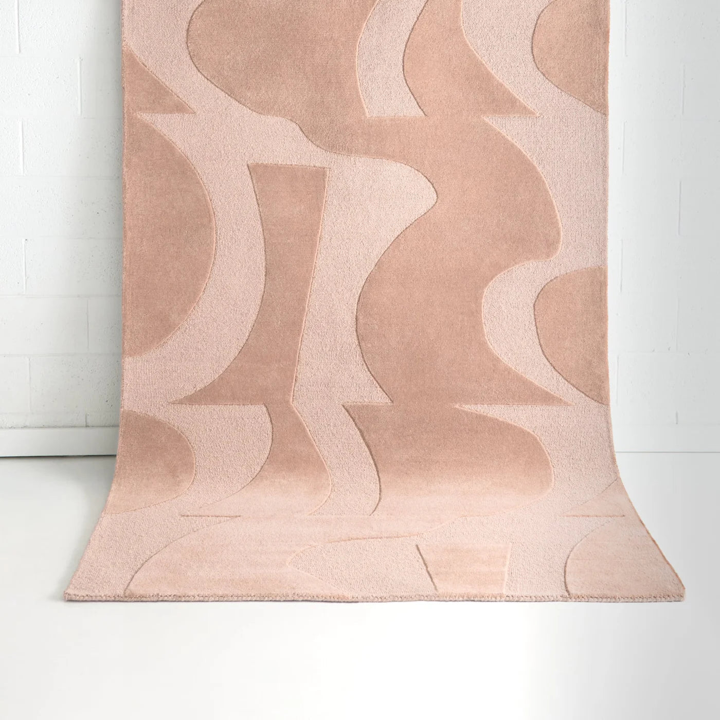 Cathie   Peach   Wool   Rug