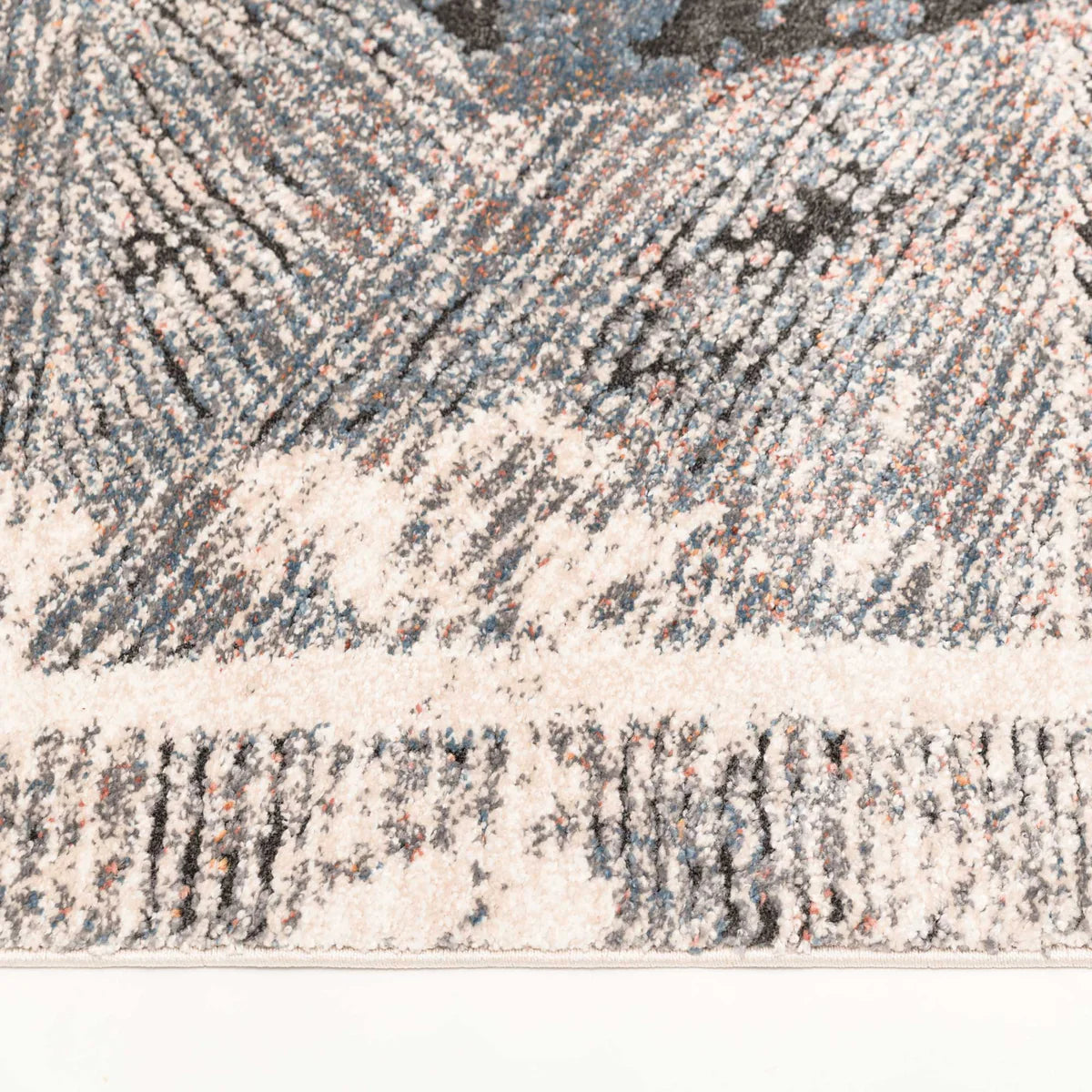 Da Vinci Dark Grey Cream Rug