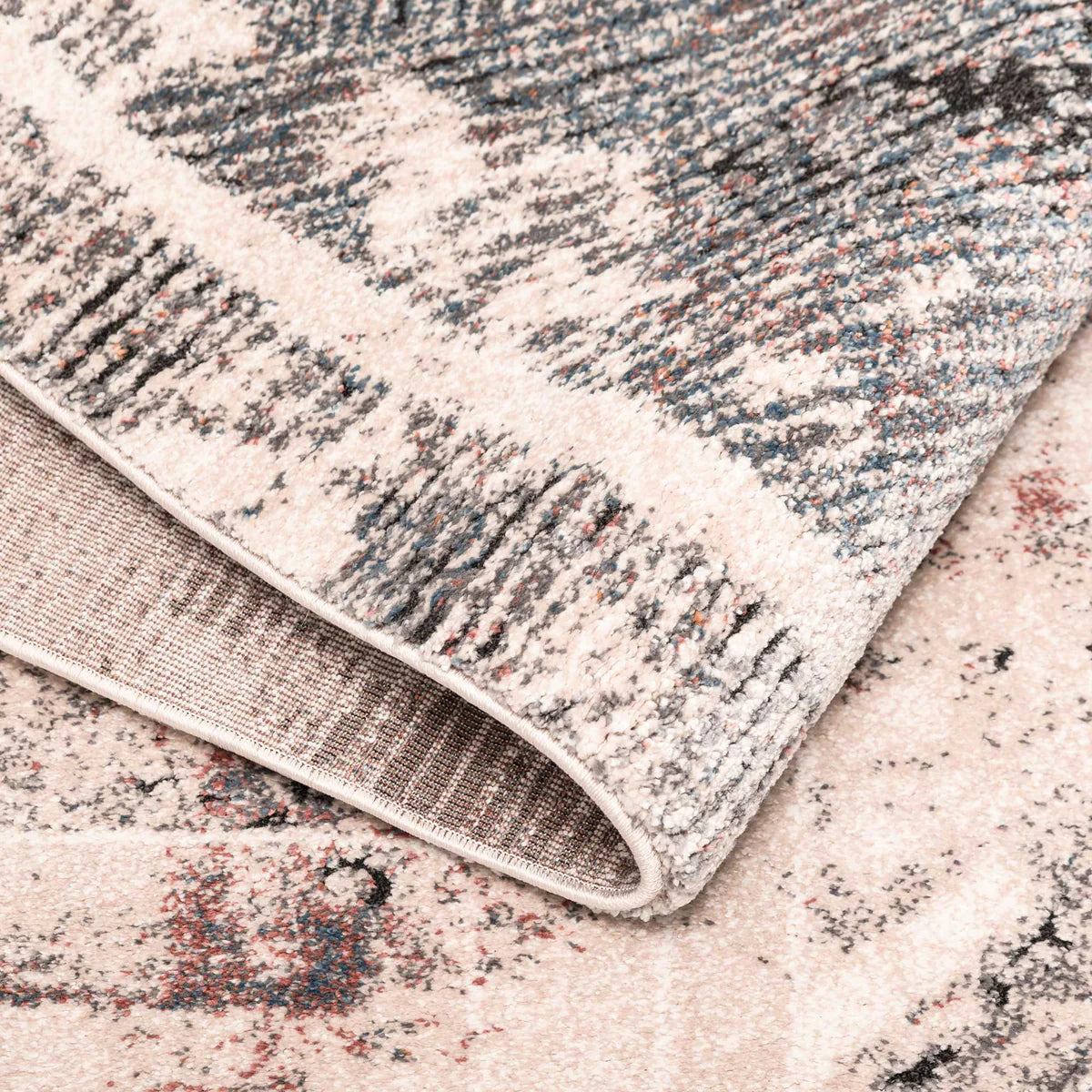 Da Vinci Dark Grey Cream Rug