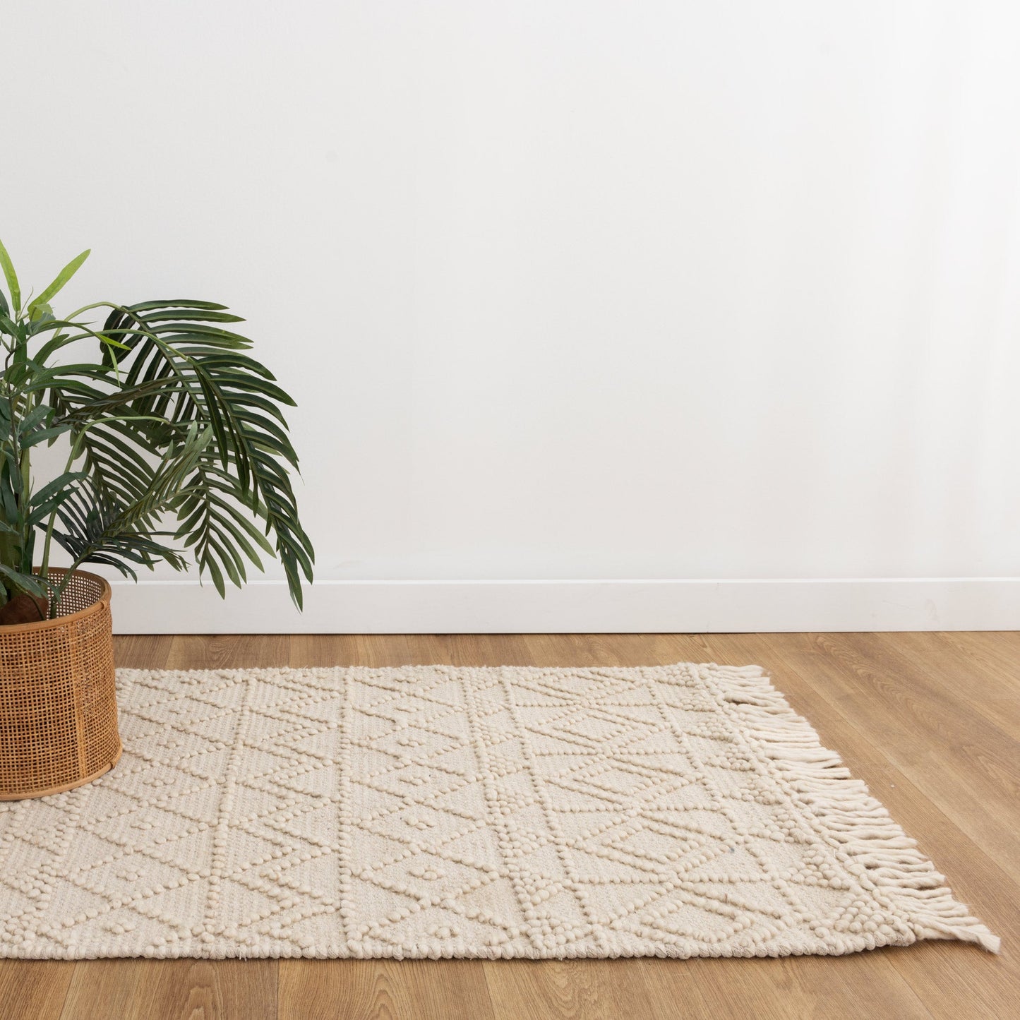 Dorian Inca Beige Wool Rug