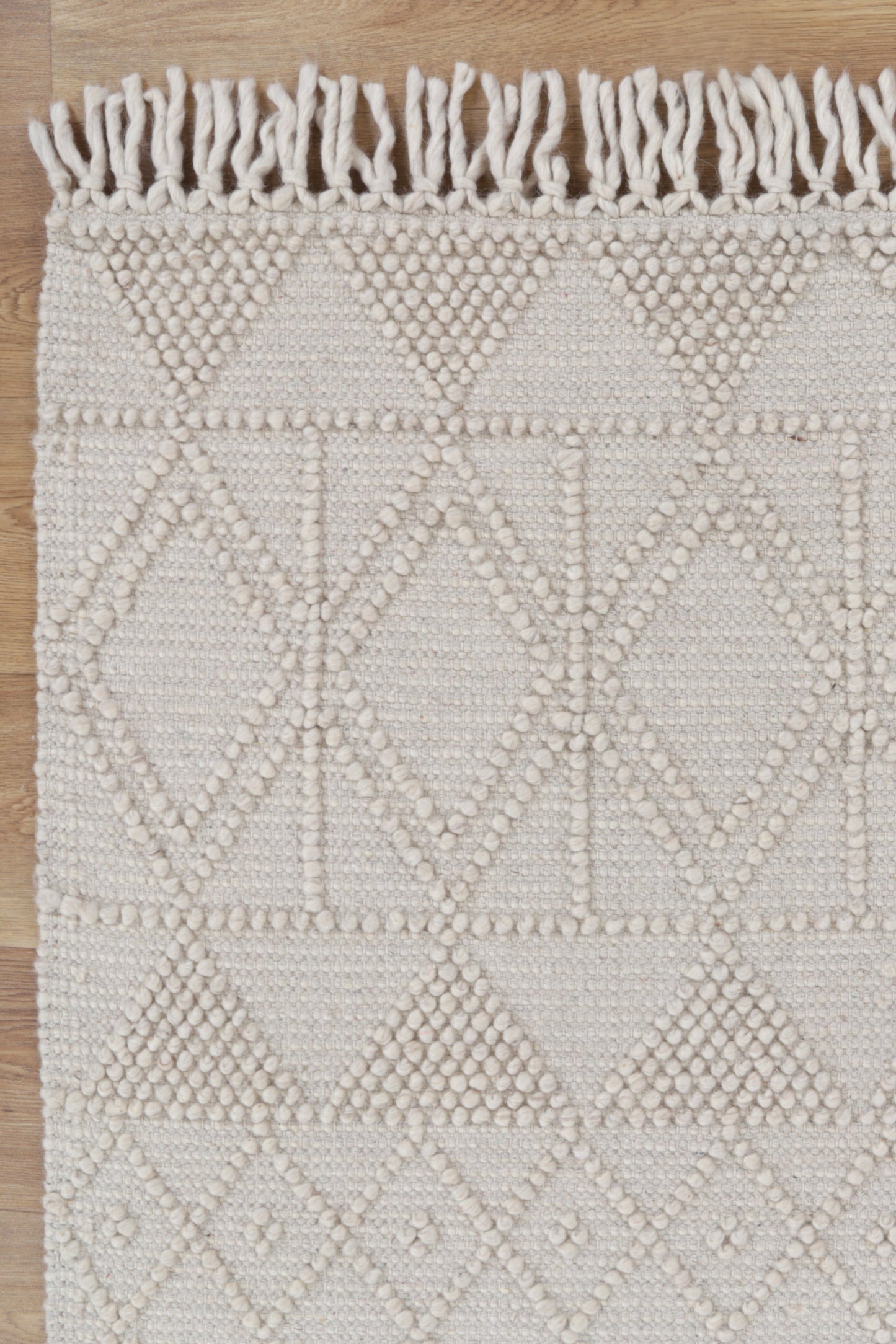 Dorian Inca Beige Wool Rug