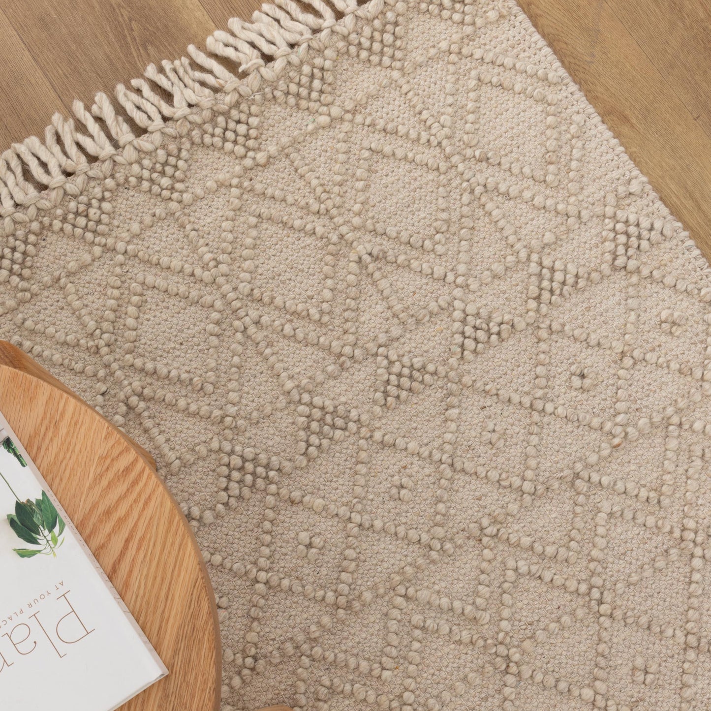 Dorian Inca Brown Wool Rug