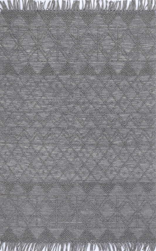 Dorian Inca Grey Multi Wool Rug