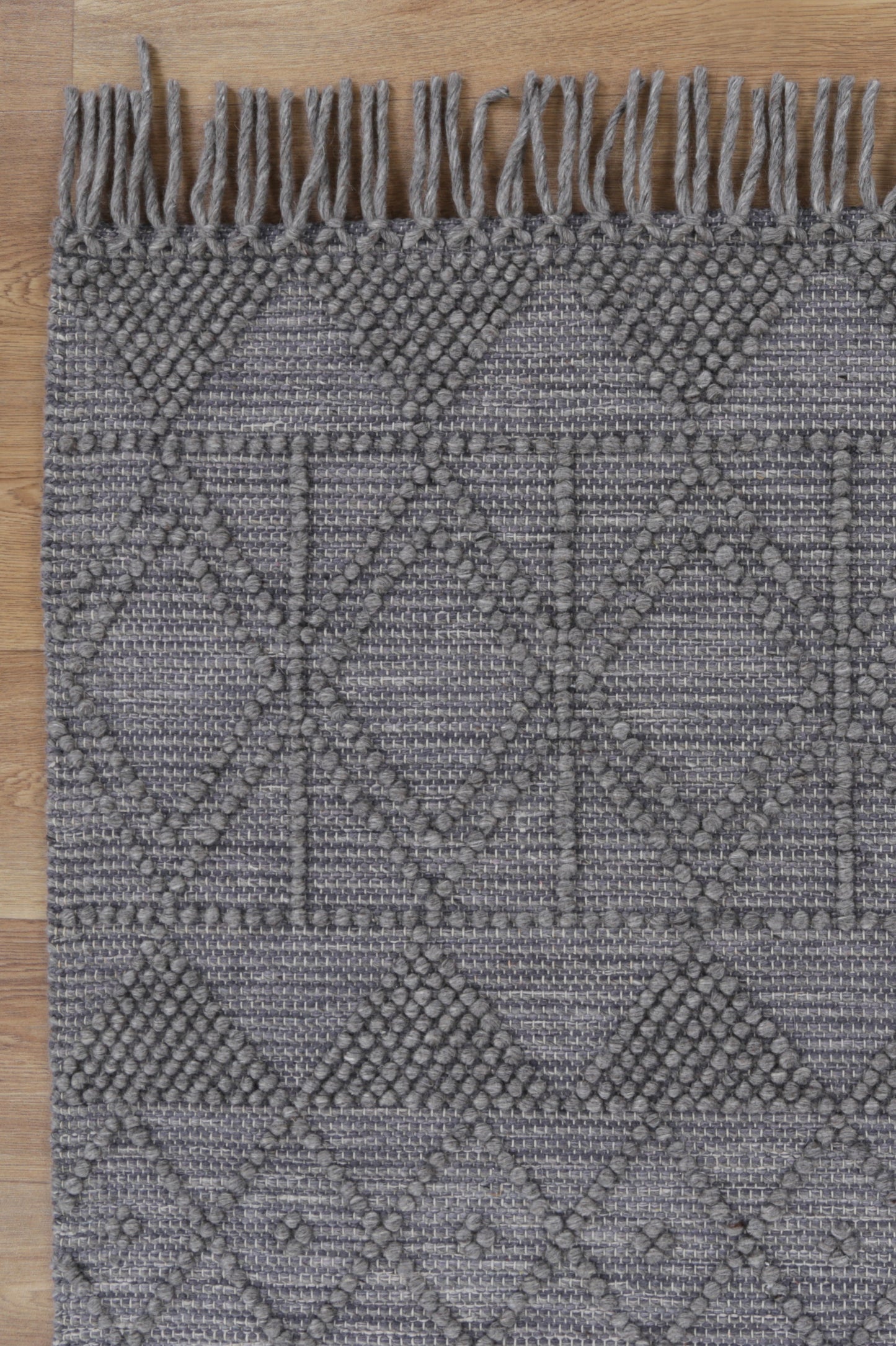 Dorian Inca Grey Multi Wool Rug