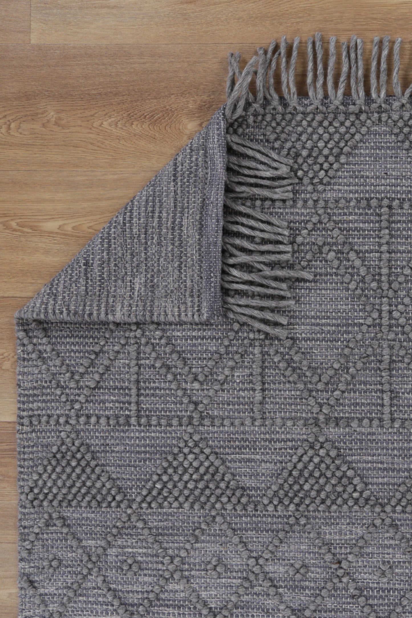 Dorian Inca Grey Multi Wool Rug