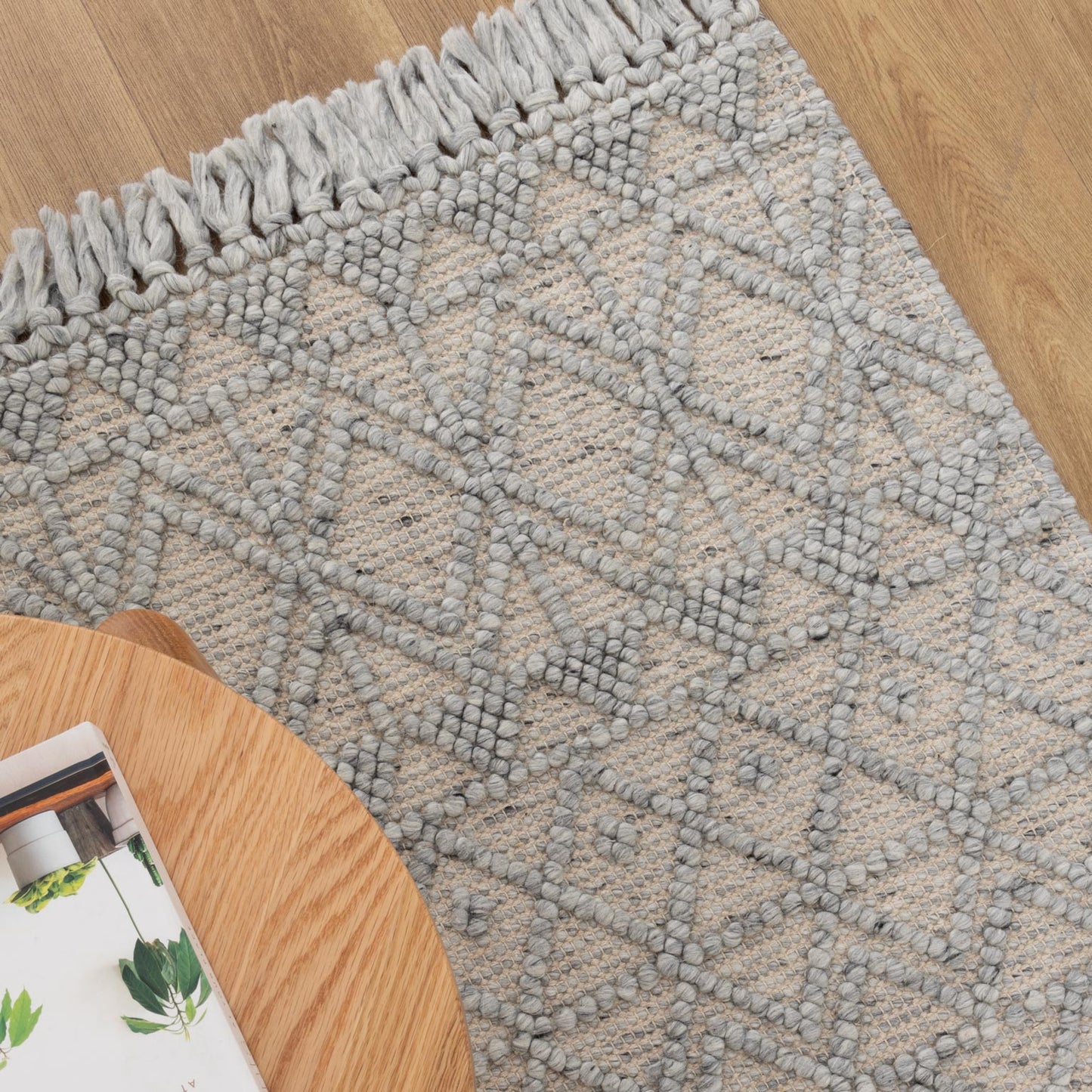 Dorian Inca Grey Wool Rug