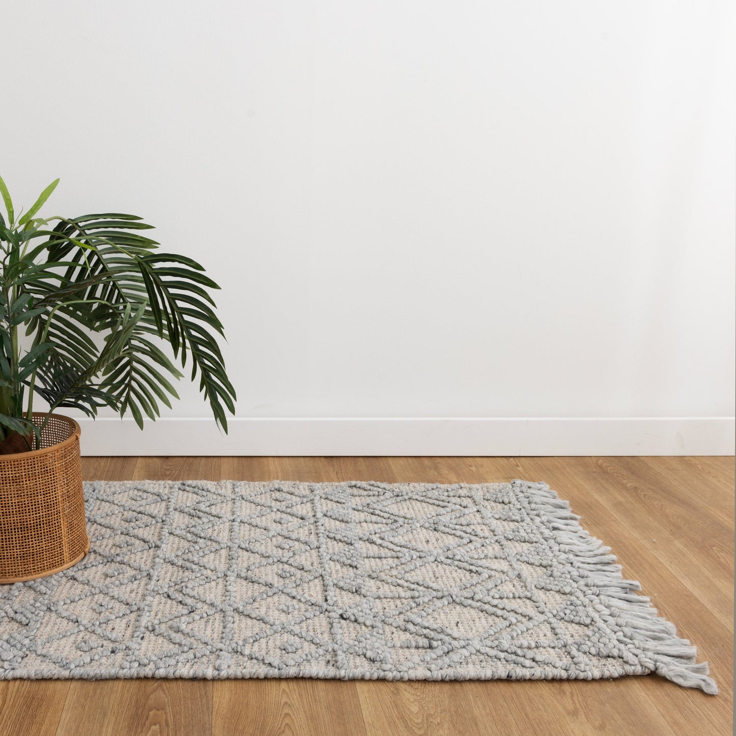 Dorian Inca Grey Wool Rug