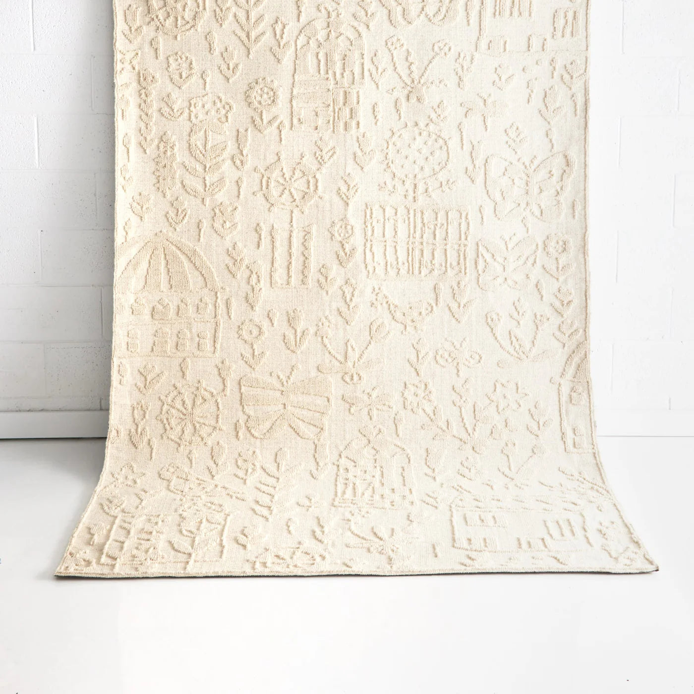 Elsey   Ivory   Wool   Nursery   Rug