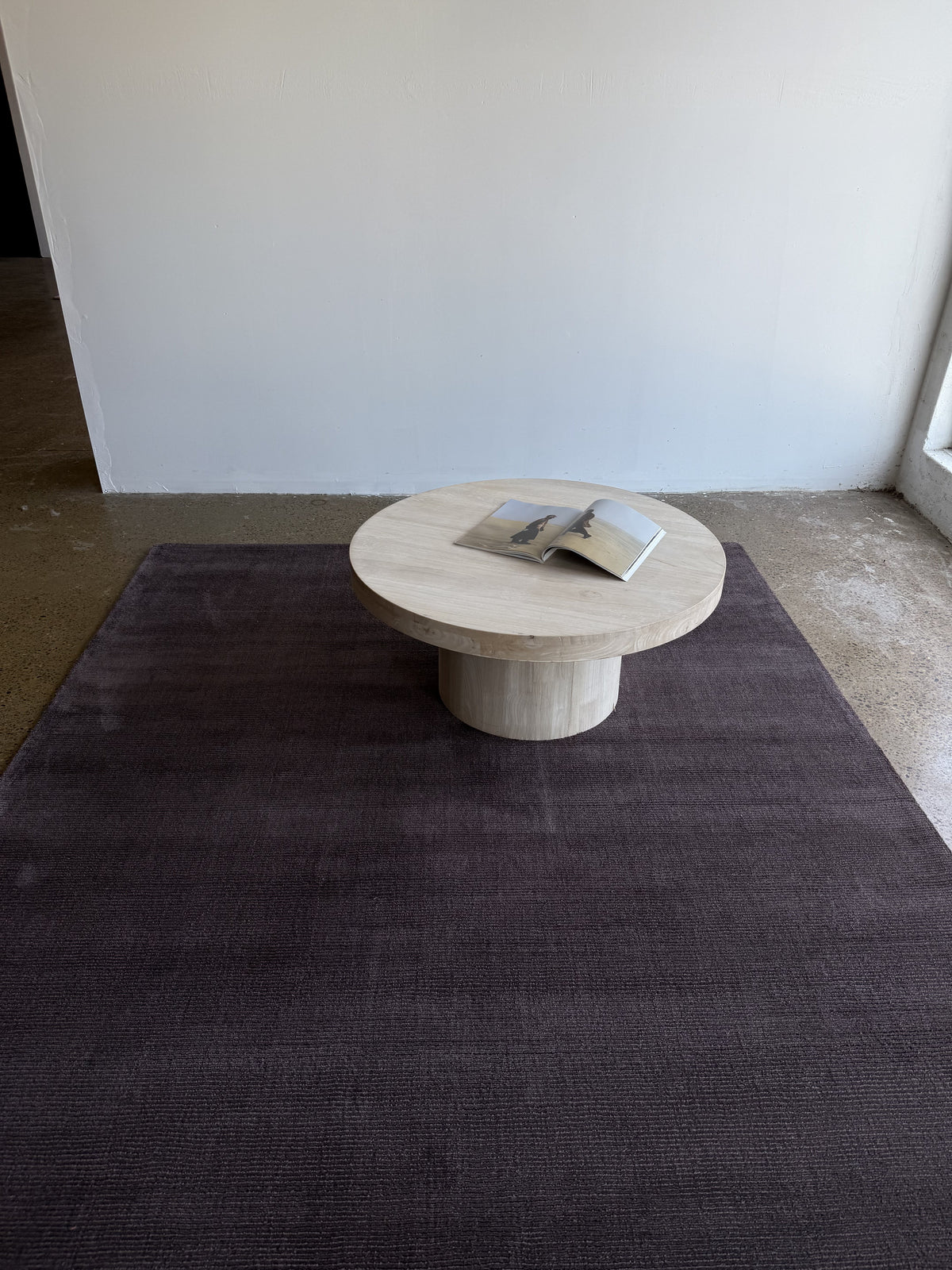 Bellagio Dark Chocolate Polyester Hand Tufted Rug