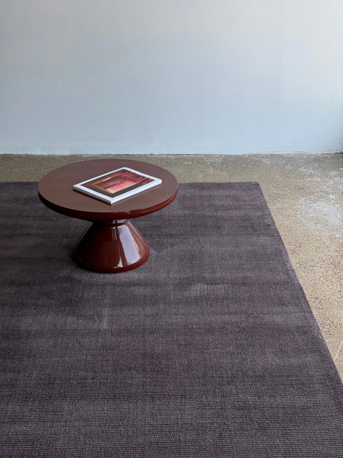 Bellagio Dark Chocolate Polyester Hand Tufted Rug