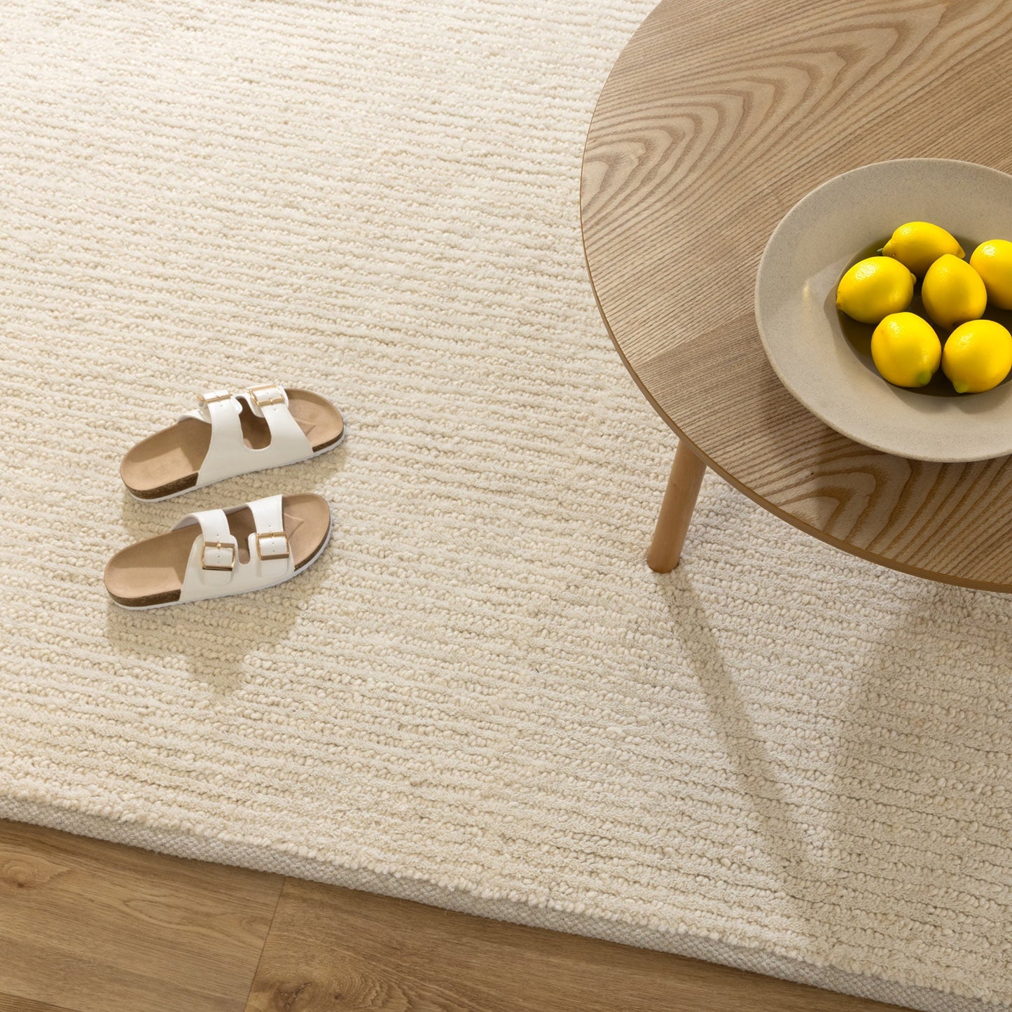 Tuscany Ivory Wool  Rug