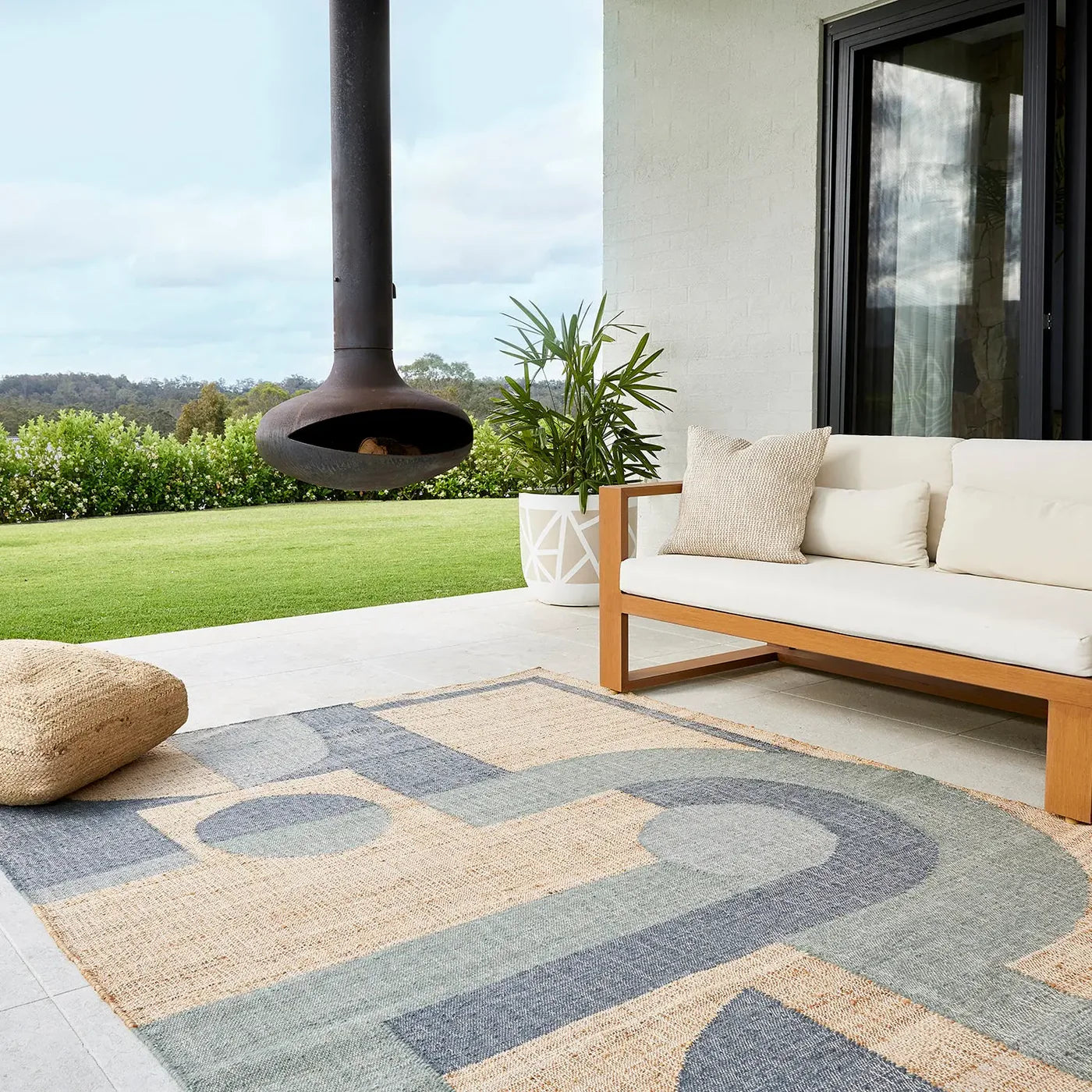 Jervis  Natural  Multi  Jute  Rug