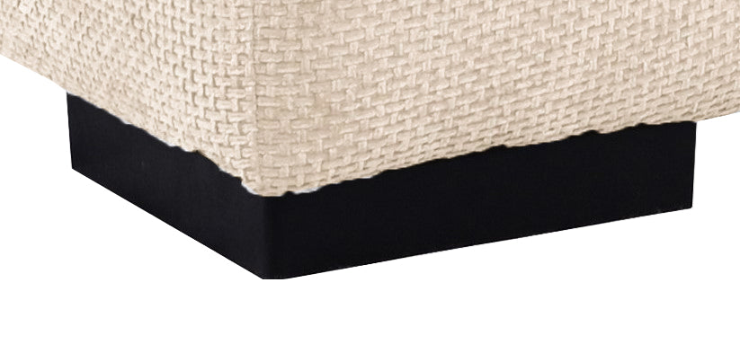 Brandon Sand Fabric 3 Seater Sofa