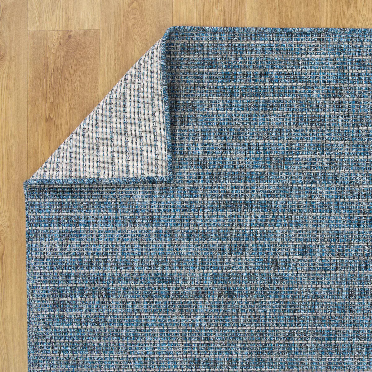 Lifestyle Navy Texture Indoor/Outdoor Rug