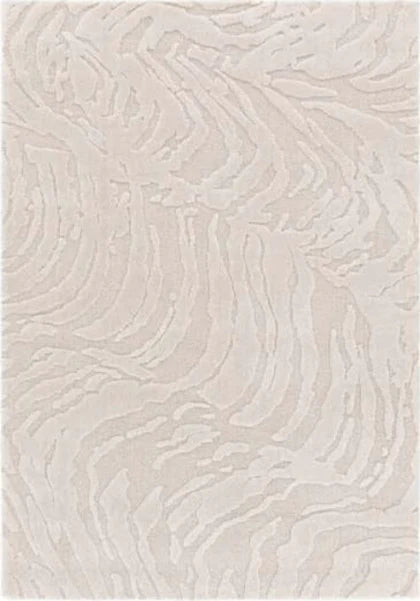 Lilly Sculpted Beige Rug
