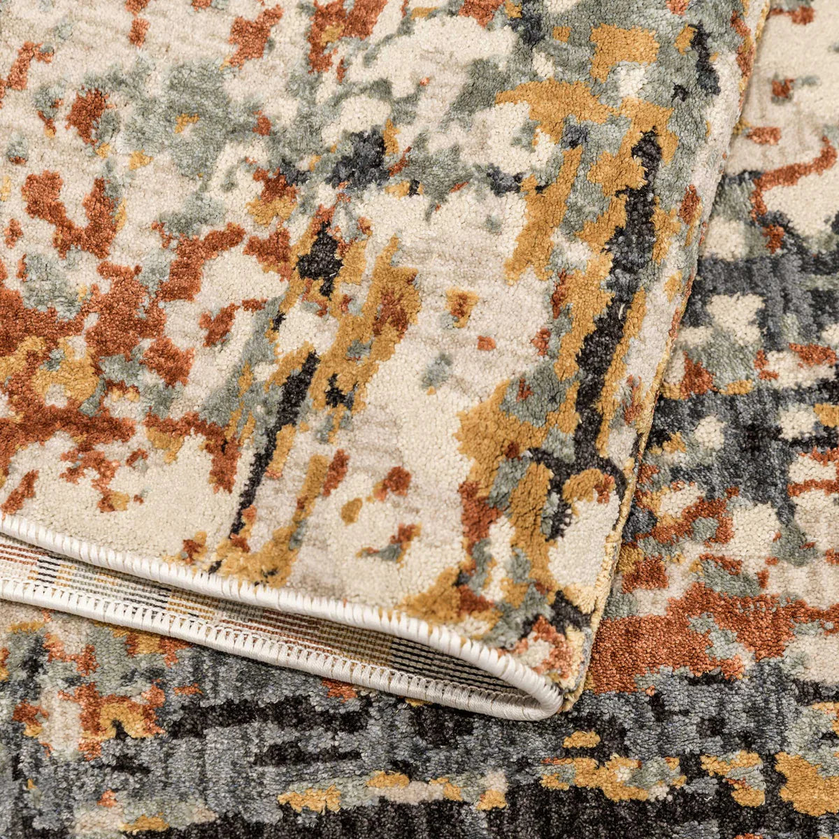 Luis Blue Multi Modern Rug