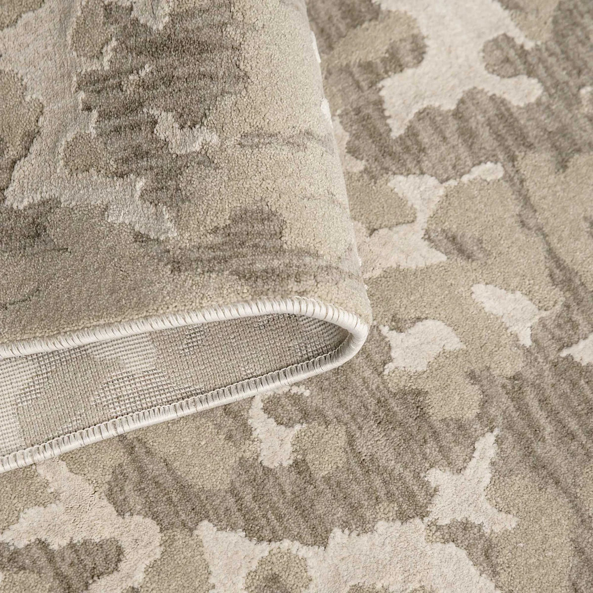 Luis Cream Contemporary Rug