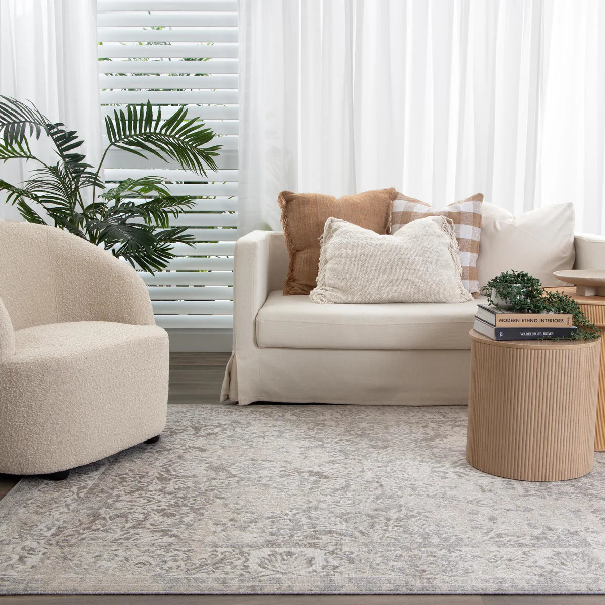 Quadalio Natural Motif Rug