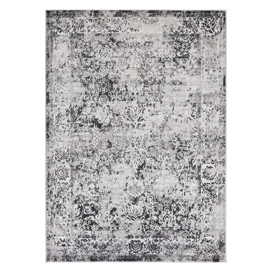 Quadalio Natural Motif Platinum Rug