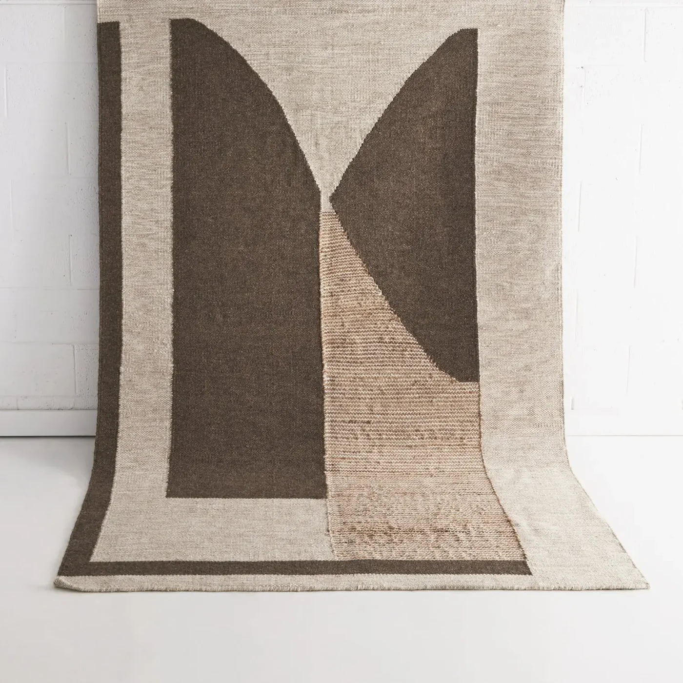 Miranda   Cream   Grey   Wool   Jute   Rug