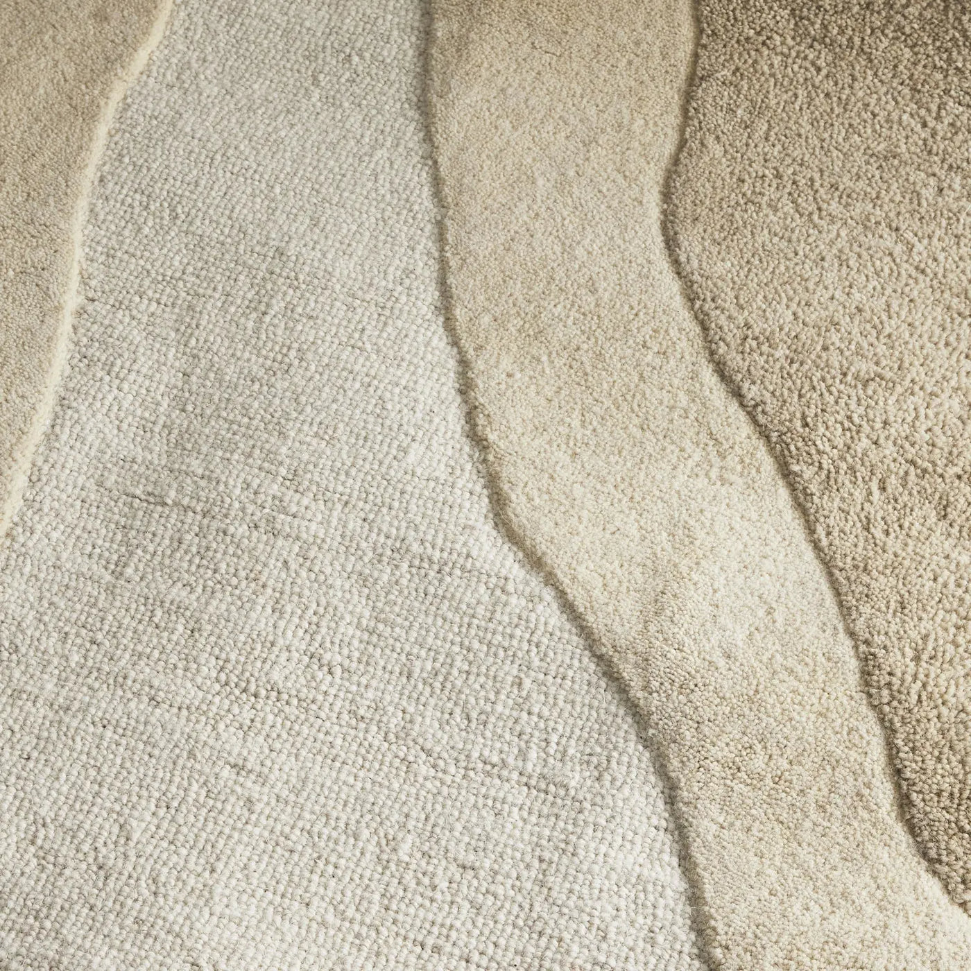 Mozart   Beige   Wool   Rug