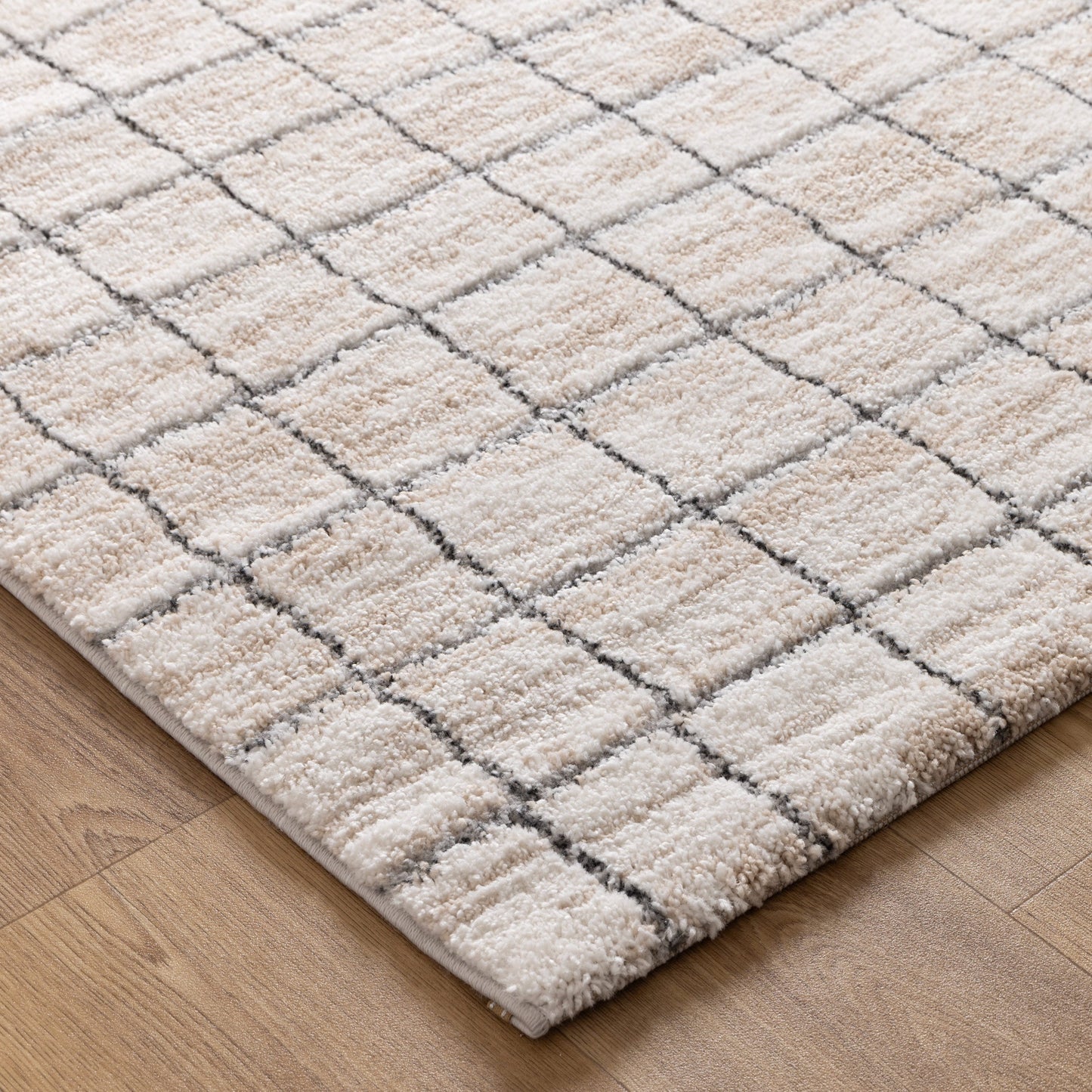 Nova Clean Lines Neutral Rug