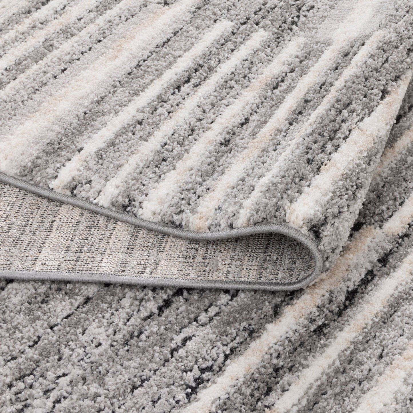 Nova Shapes Grey Rug