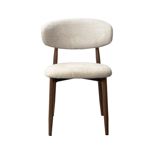 Cotswold Walnut/Beige Dining Chair