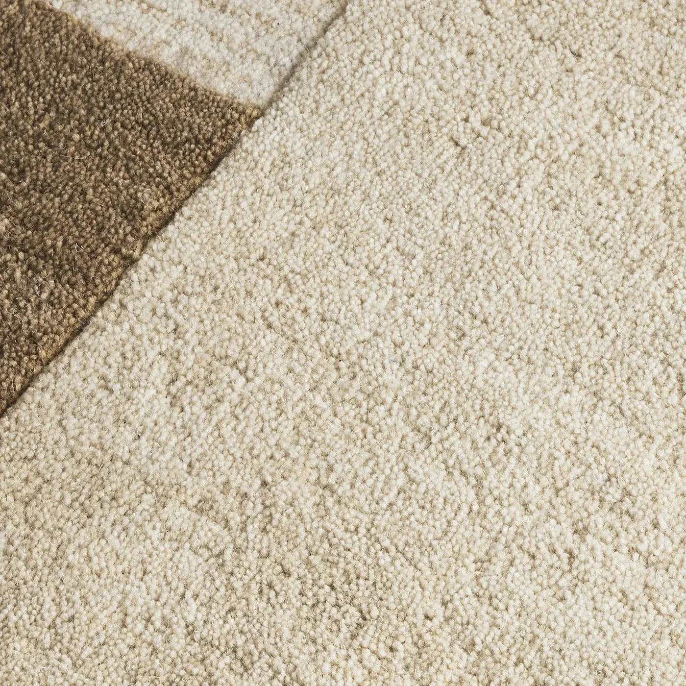 Sandigo   Beige   Brown   Wool   Rug