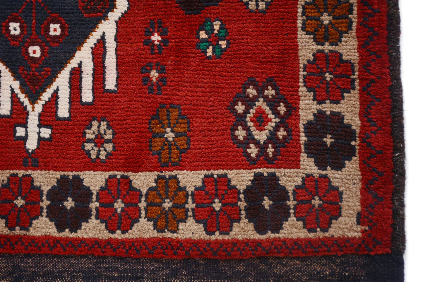 Pure wool Afghan Baluchi 144cm x 88cm