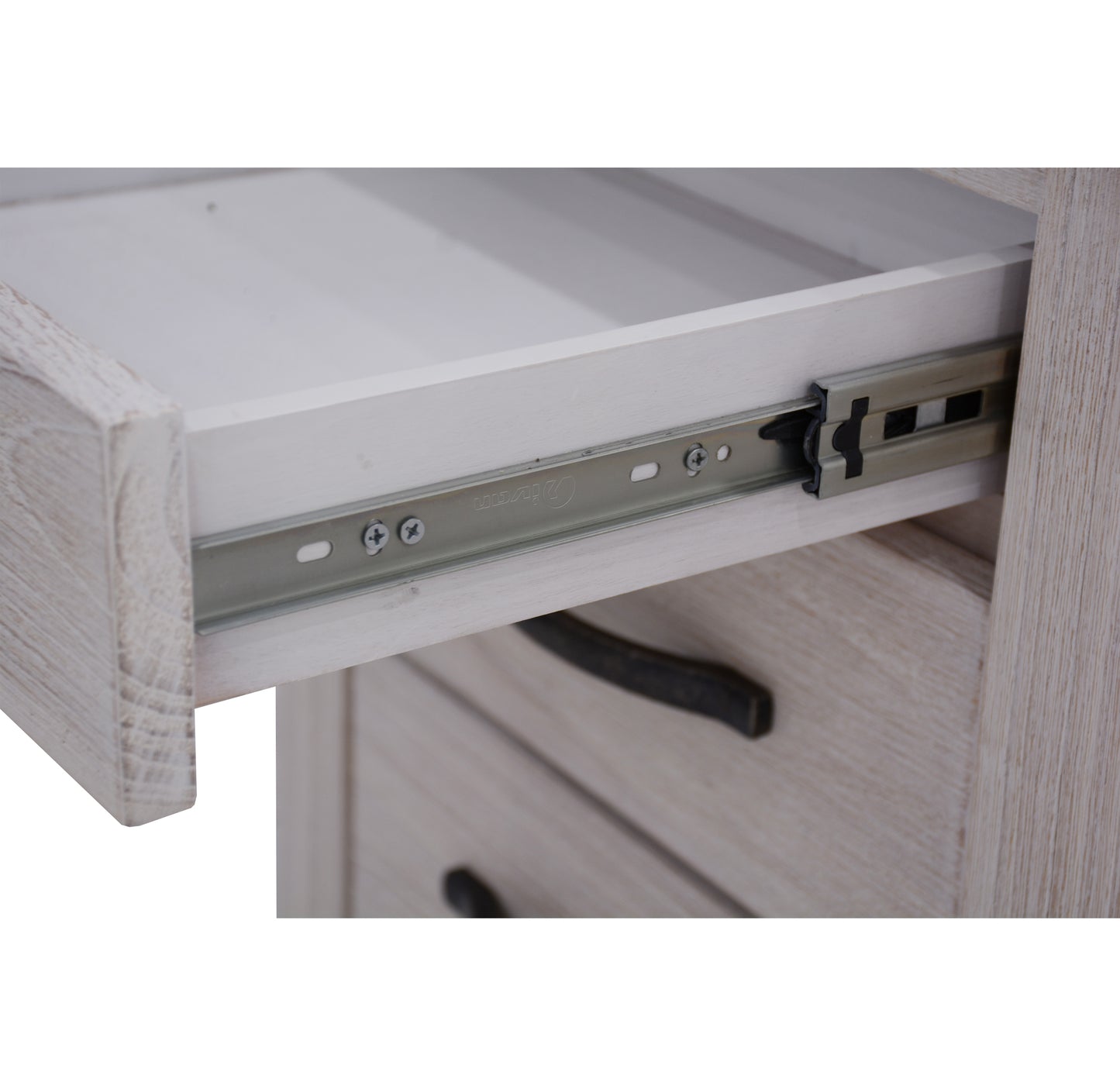 Florida 3 Drawers Bedside Table